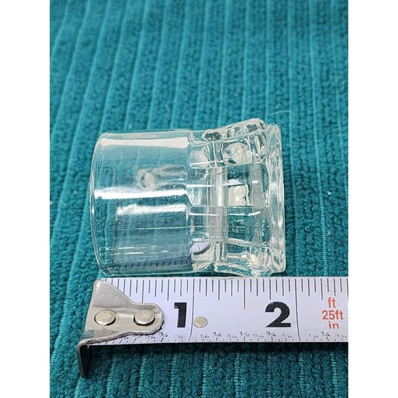 Vintage Federal Glass Clear Mini Beer Mug Shot Glasses Marked On‎ The Bottom - Picture 8 of 8